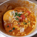 アジトイズム - つけめんロッソ（850円）＋〆のリゾット（200円）