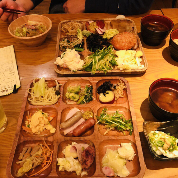 子 モクモク ルクア 東田 裏 の 和食