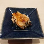 鮨 あらい - ボタンエビの頭