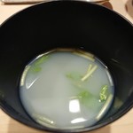 鮨 あらい - しじみのお椀