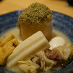 ぬる燗佐藤 銀座コリドー - 鶏白湯おでん