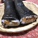 まち野寿司 - かんぴょう～椎茸～穴子～大葉～エビ天～と変化！！