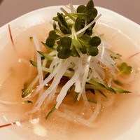熟成和牛焼肉エイジング・ビーフ 横浜店 - この冷麺絶品です＠＠