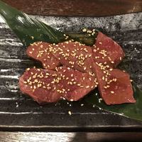大井町銭場精肉店 - ハツ刺し