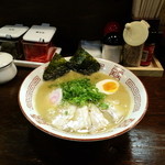 丸寅 - ラーメン、薬味