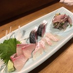 安楽子 - ヒラス、タイ、〆サバ、アジ