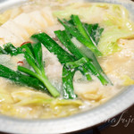 くすお - もつ鍋1050円