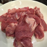 大衆中遊華食堂 八戒 - ジンギスカン(羊のウデ肉)