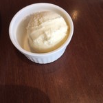 カフェ アクイーユ - 焼きマシュマロ用のアイス