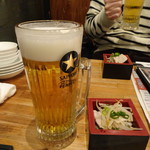 五橋のチキン野郎！周平 - 生とお通し