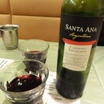 タンドール料理ひつじや - 赤ワインハーフ519円安い！