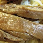麺屋 武吉 - しっかり浸かったしなちく