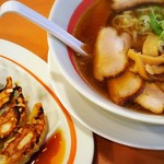 Kourakuen - 豚バラチャーシュー麺と餃子