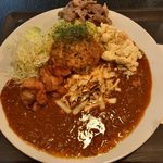 カレー屋 ビッグボス - 「本格スパイスカレー」850円＋「トッピング肉増」300円