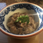 うなぎ亭 友栄 - うなぎの塩辛(600円)