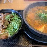 カルビ丼とスン豆腐専門店 韓丼 - 