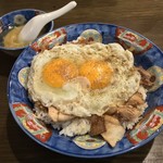 白楽天 - 白楽天 今治本店(愛媛県今治市常盤町)焼豚玉子飯 750円