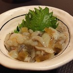 若大将 - たこわさび。