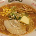 若大将 - 味噌ラーメン。