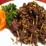 西安刀削麺酒坊 - ラム肉ズーランスパイス炒め