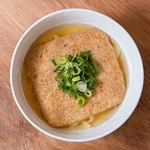 立ち呑みとうどん みのり - きつねうどん