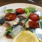 ナガタ店 - イワシのカルパッチョ