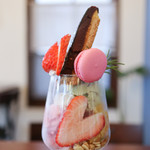 カフェ ブル - 生チョコタルトのパフェ☆