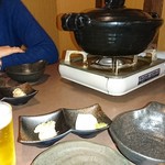 焼きしゃぶ・鴨鍋 ありが十。 - お通し。これは美味しかった