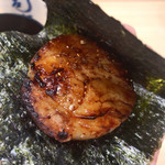 寿司大 - 帆立の磯辺焼き