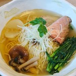 麺屋 椿丸 - 蟹～´Sわーるど塩そば