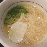 なか卯 - ミニはいからうどん(2019.1.11)