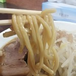 らーめん 山 - モチロン太麺味助