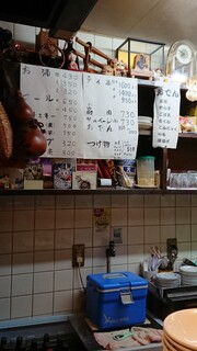 へんこつ - メニュー