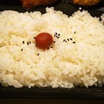 あったか亭 A - ミックスから揚げ弁当（ご飯）