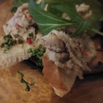 ワイン食堂 金の髭 - 田舎風レバーペースト