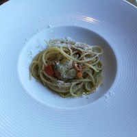 XEX TOKYO / Salvatore Cuomo Bros. - 燻製地鶏とバジルのソースのスパゲティー