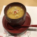 旬菜 おぐら家 - ずわい蟹と新生姜の茶わん蒸し