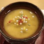 旬菜 おぐら家 - ずわい蟹と新生姜の茶わん蒸し