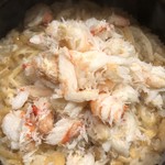 旬菜 おぐら家 - ずわい蟹と新生姜の炊き込みご飯
