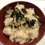 旬菜 おぐら家 - ずわい蟹と新生姜の炊き込みご飯