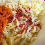ラーメン二郎 - 粗挽き唐辛子投下～♪