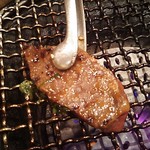 和牛 まつした - ●おまかせコース 8,500円(前菜・和牛ﾚｽﾃｰｷ・上塩ﾀﾝ・ﾈｷﾞ塩ﾀﾝｶﾙﾋﾞ・ｽﾃｰｷｶｯﾄ・焼しゃぶ・焼すき・ﾀﾚ焼・味噌焼比べ・和牛寿司)＋追加単品 ホルモン盛合せ 500円=9,000円 2019年01月