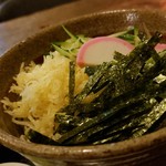 蕎麦切り 春のすけ - アップです。