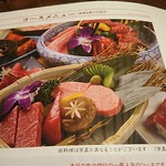 和牛 まつした - メニューの一例 2019年01月