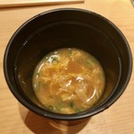 鮨 とかみ - 2019.1.  あら汁