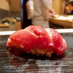 鮨 とかみ - 2019.1.  砂ずりの大トロ