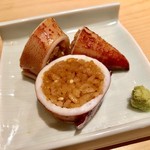 鮨 とかみ - 2019.1.  槍烏賊の印籠詰め