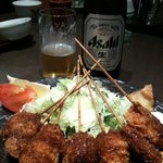 まぐろ丼　加一 - 串揚げ各種