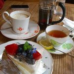 季まぐれＭＡＸ - 料理写真:ケーキ＆紅茶