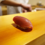 鮨 あらい - （2019年1月）血合いぎし（背の部分）